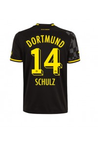 Borussia Dortmund Nico Schulz #14 Fotballdrakt Borte Klær 2022-23 Korte ermer